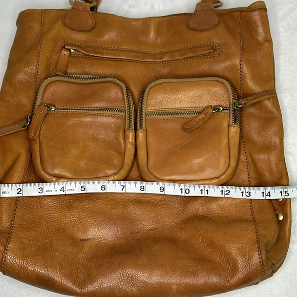 J. Crew Jericho Leather Tote Brown - Picture 12 of 13